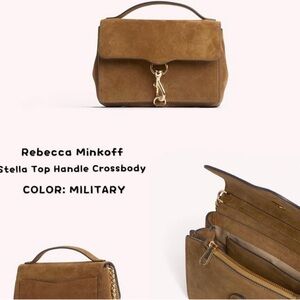 Rebecca Minkoff Military Brown Crossbody Bag